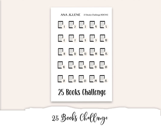 26-100 Books Challenge - A5 Reading Journal