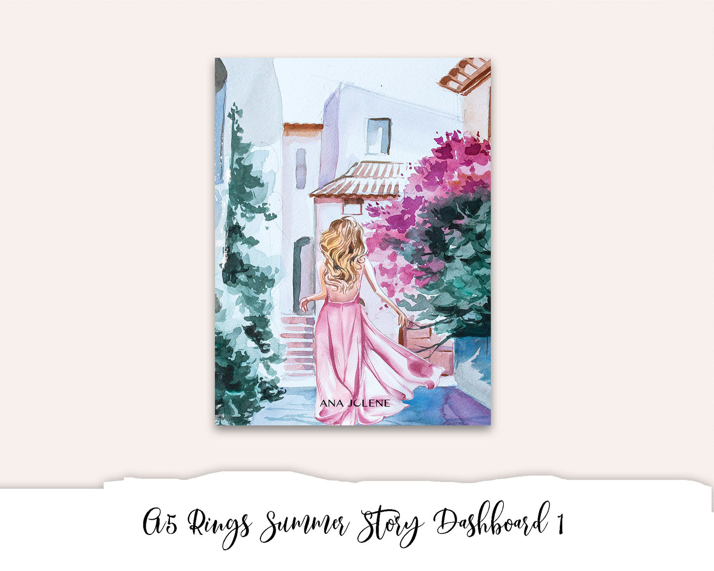 A5 Rings Summer Story Dashboard 1 Printable