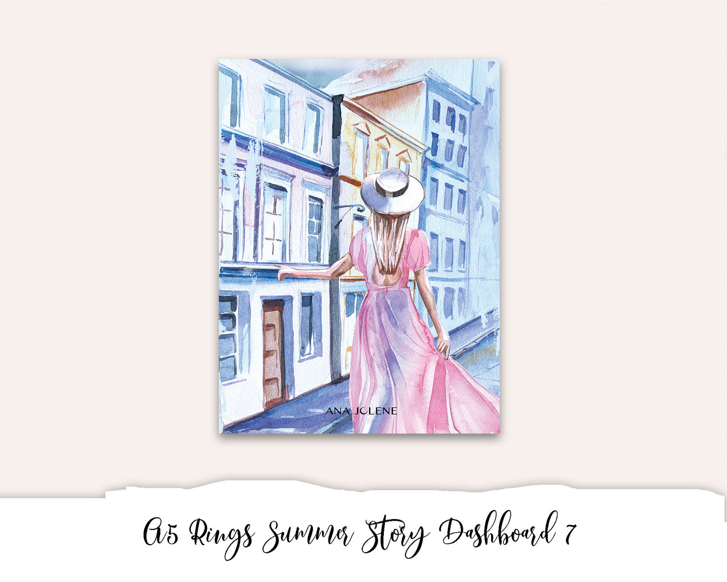 A5 Rings Summer Story Dashboard 7 Printable