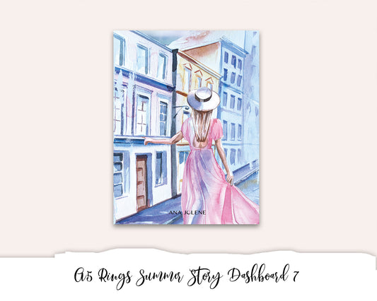A5 Rings Summer Story Dashboard 7 Printable
