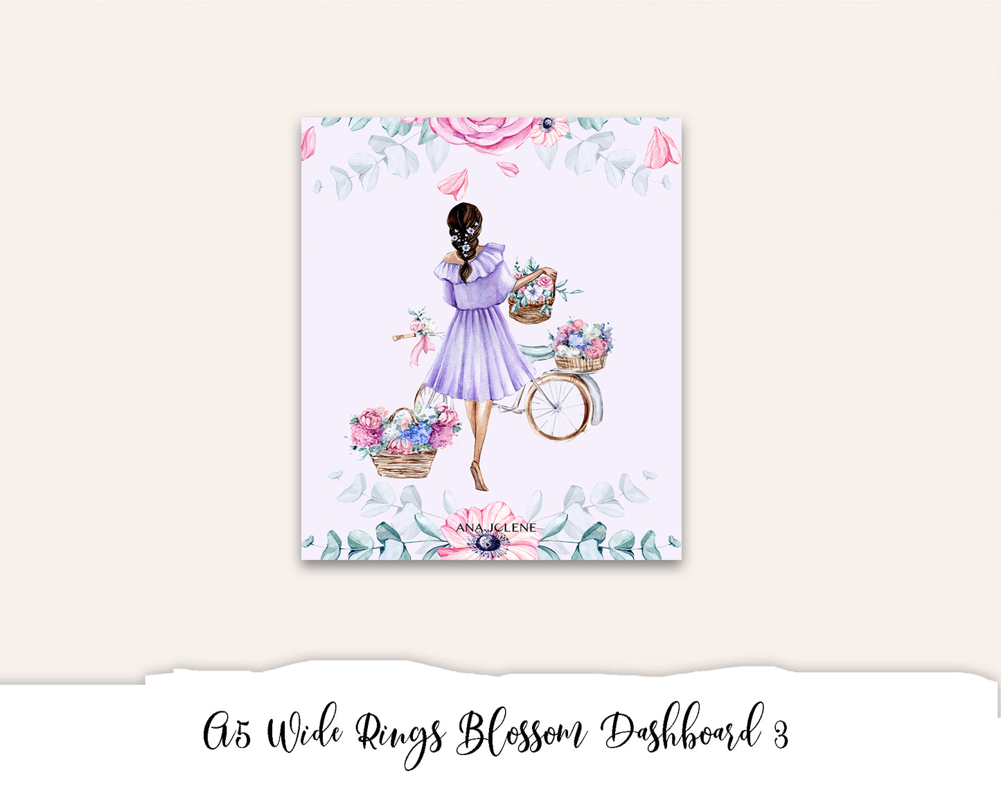 A5 Wide Rings Blossom Dashboard 3 Printable