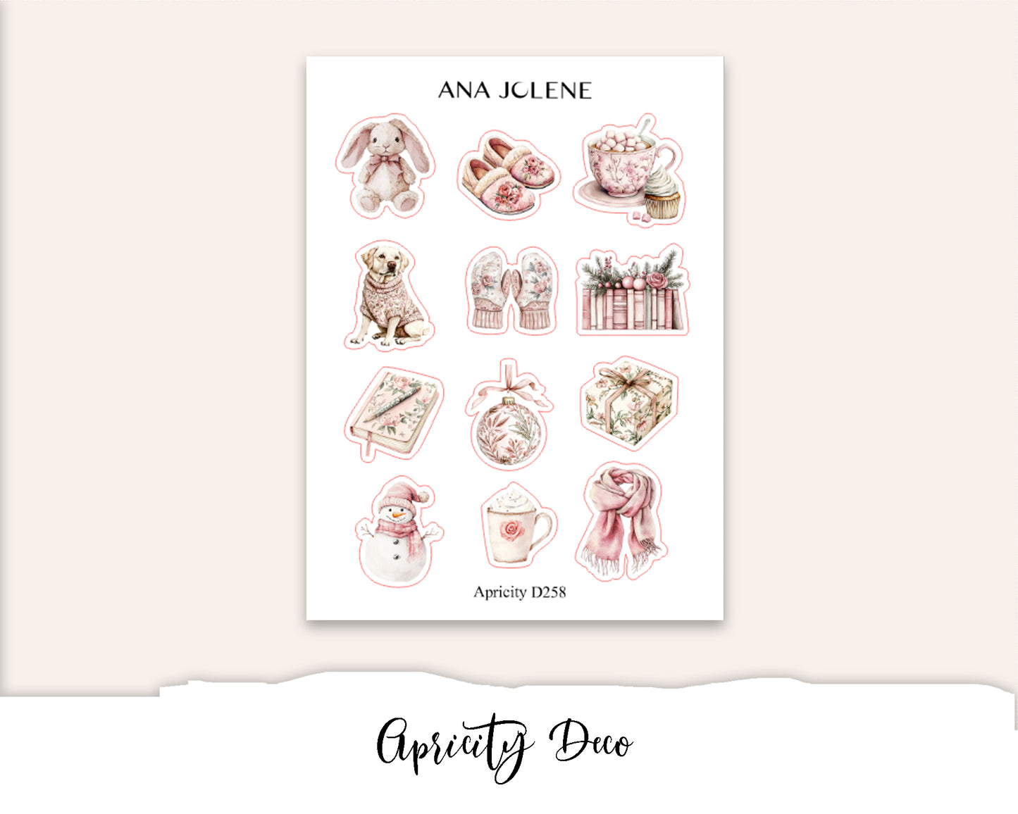 APRICITY Deco Stickers