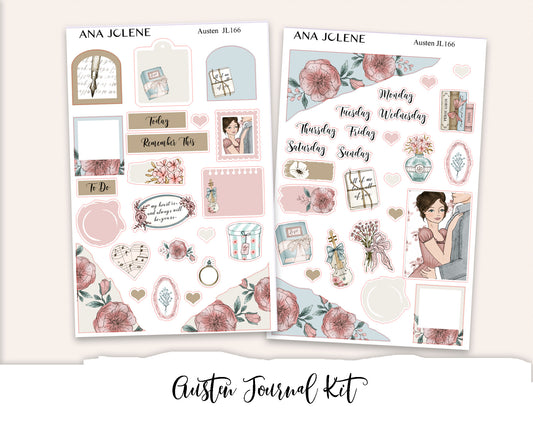 AUSTEN Stickers  Mini Journal Sticker Kit