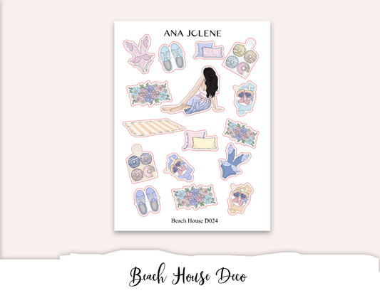 BEACH HOUSE Deco Stickers