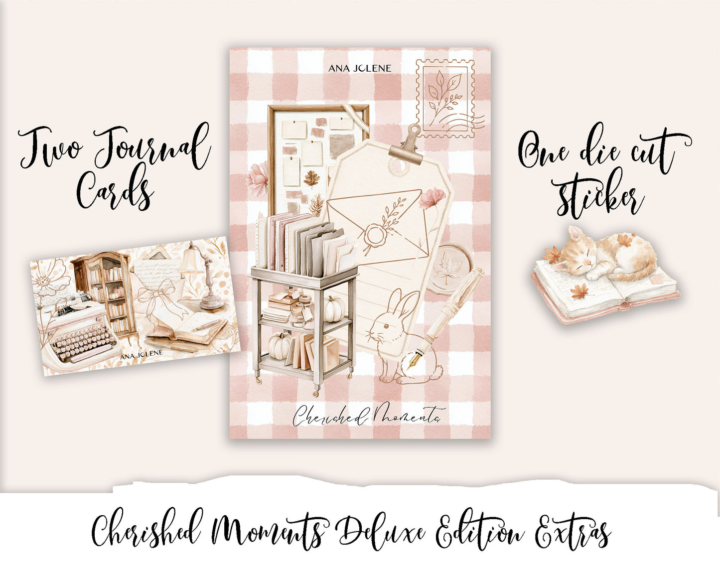 CHERISHED MOMENTS Decorative Planner Sticker Kit (Deluxe Edition)