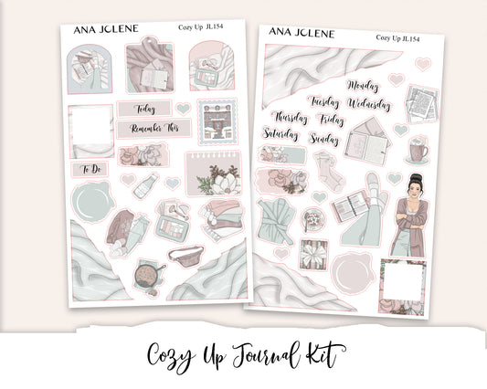COZY UP  Mini Journal Sticker Kit
