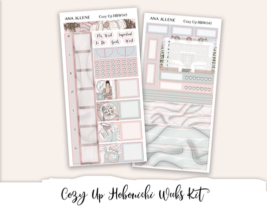 COZY UP  Hobonichi Weeks Planner Sticker Kit