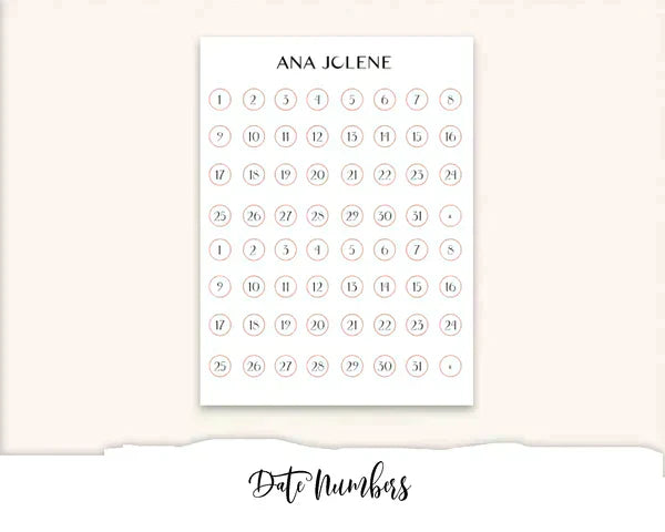 MAGIC KINGDOM Hobonichi Cousin Weekly Planner Sticker Kit