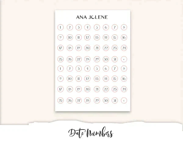 FLOWER MARKET Mini Journal Sticker Kit