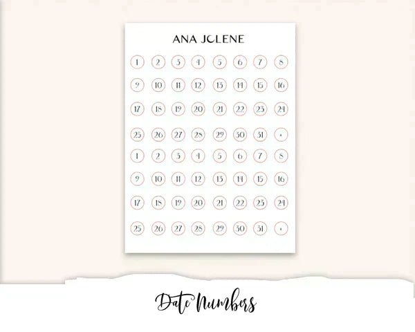 SUMMER BEACH Hobonichi Weeks Planner Sticker Kit
