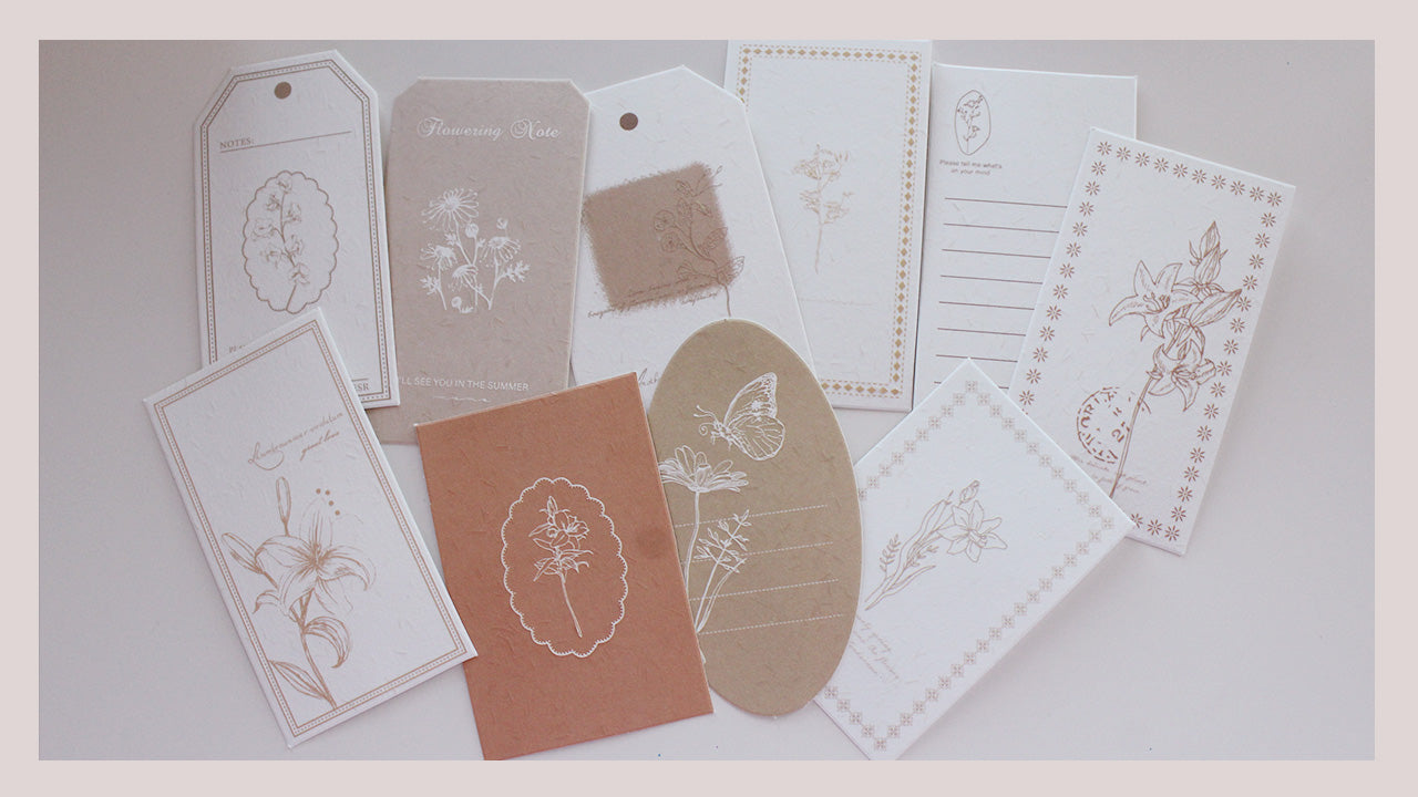 Vintage Ephemera Cardstock