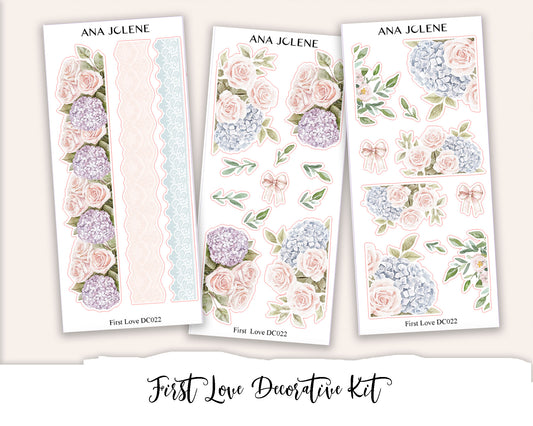FIRST LOVE Decorative Planner Sticker Kit