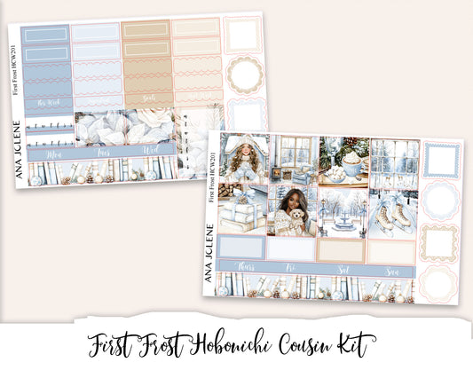 FIRST FROST Hobonichi Cousin Weekly Planner Sticker Kit