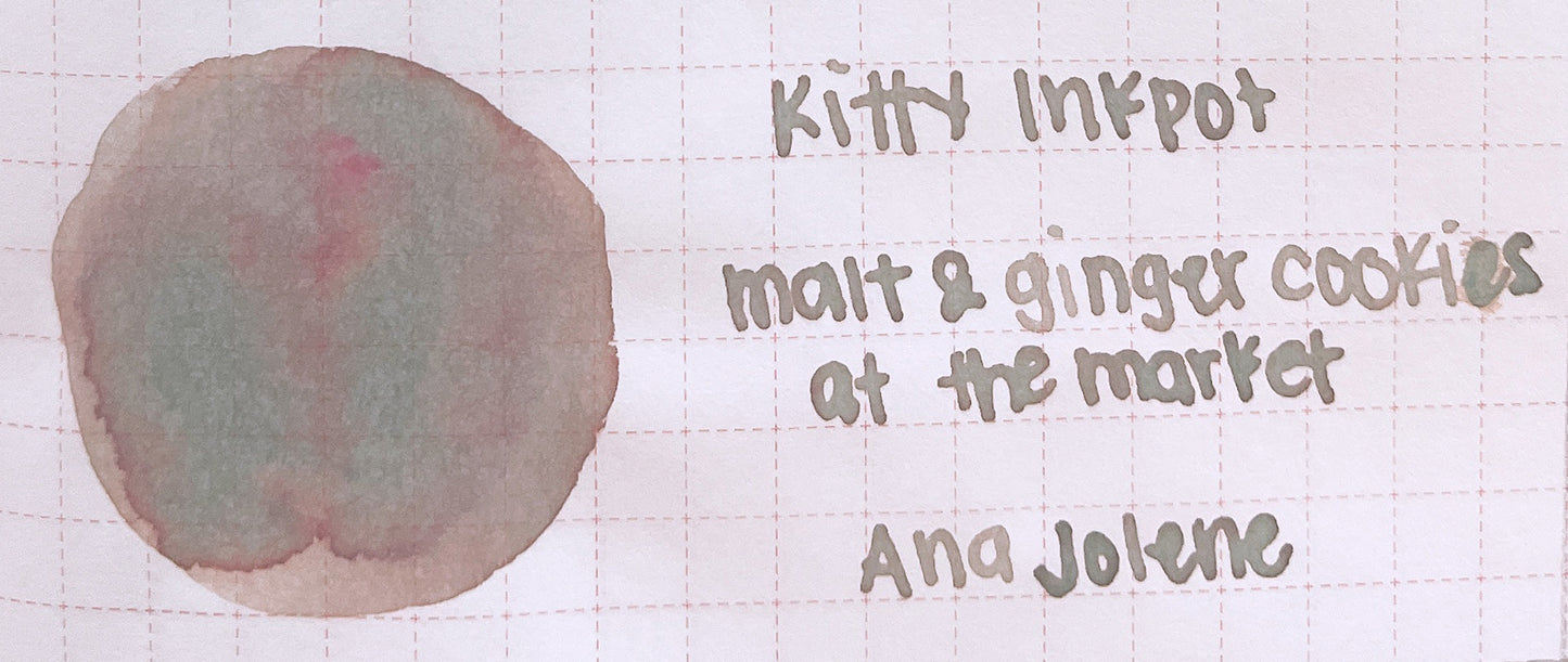 Kitty InkPot Fountain Pen Ink Samples