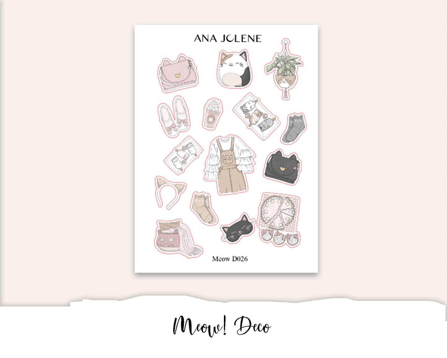 MEOW! Deco Stickers