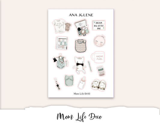 MOM LIFE Stickers