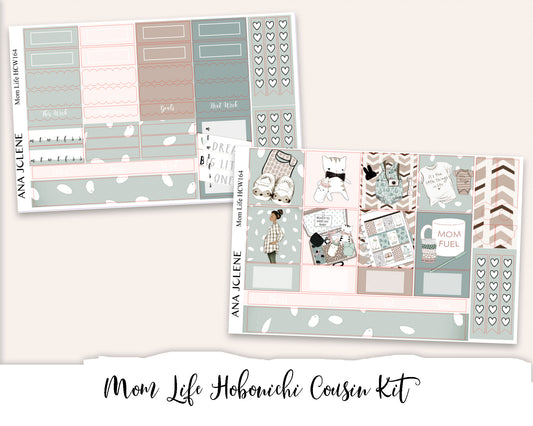 MOM LIFE Hobonichi Cousin Weekly Planner Sticker Kit
