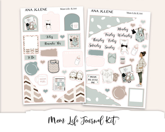 MOM LIFE Stickers  Mini Journal Sticker Kit