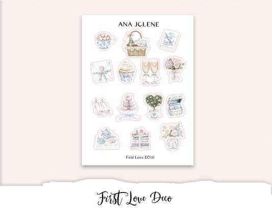 FIRST LOVE Deco Stickers