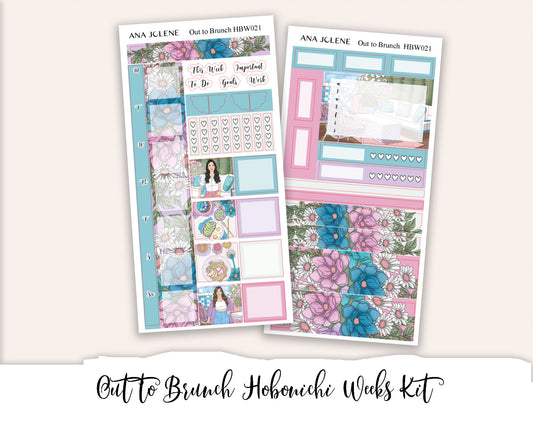 OUT TO BRUNCH Hobonichi Weeks Planner Sticker Kit