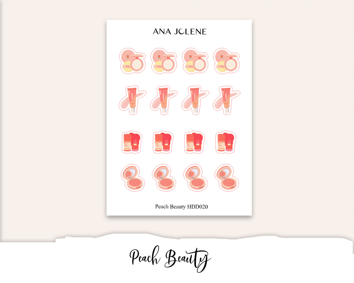PEACH Deco Stickers