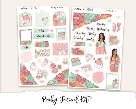 PEACHY Mini Journal Sticker Kit