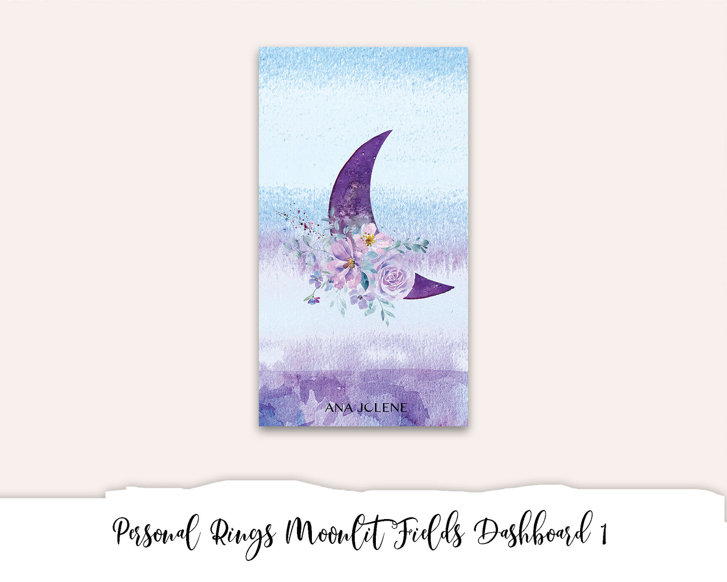Personal Rings Moonlit Fields Dashboard 1 Printable