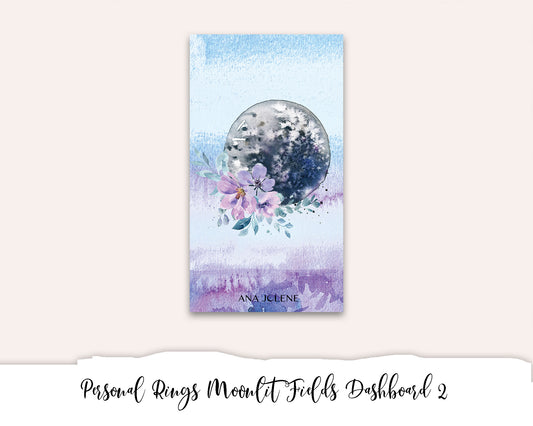 Personal Rings Moonlit Fields Dashboard 2 Printable