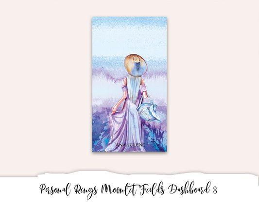 Personal Rings Moonlit Fields Dashboard 3 Printable