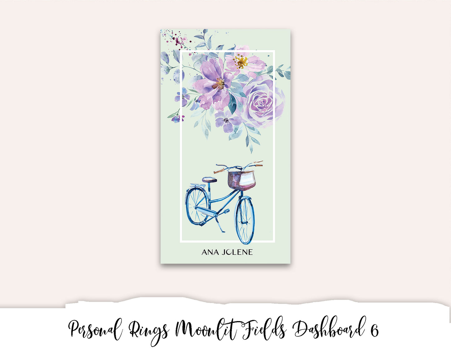 Personal Rings Moonlit Fields Dashboard 6 Printable