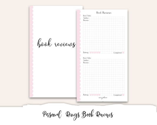 Personal Rings Book Reviews Printable