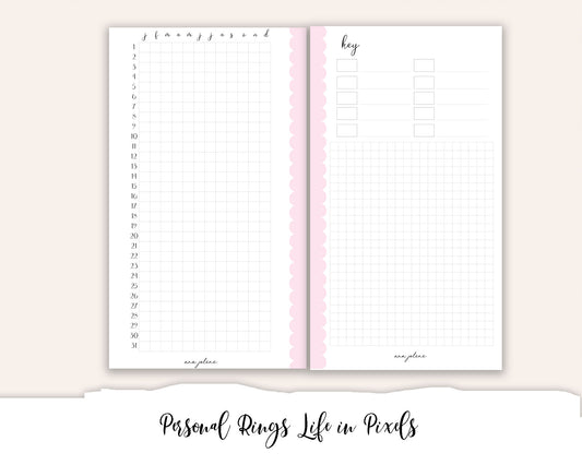 Personal Rings Life in Pixels Printable