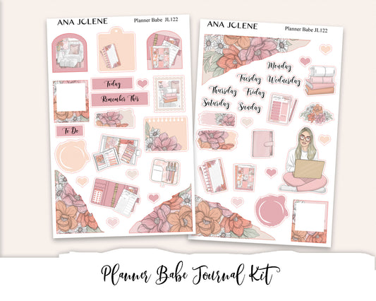 PLANNER BABE Mini Journal Sticker Kit