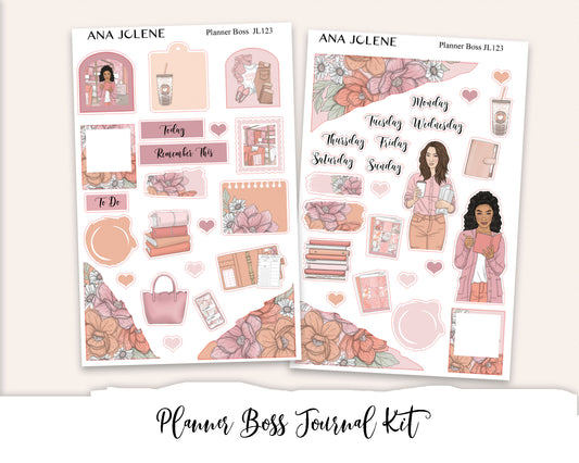 PLANNER BOSS Mini Journal Sticker Kit