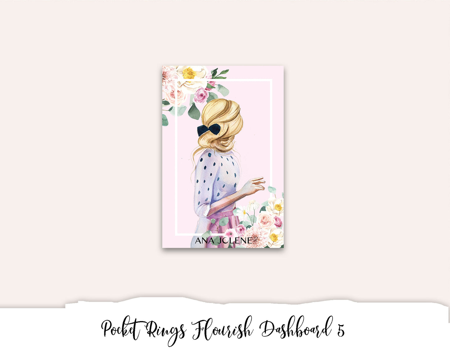 Pocket Rings Flourish Dashboard 5 Printable