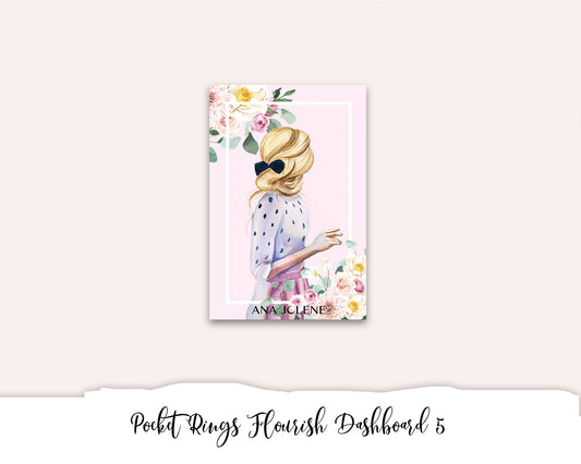 Pocket Rings Flourish Dashboard 5 Printable