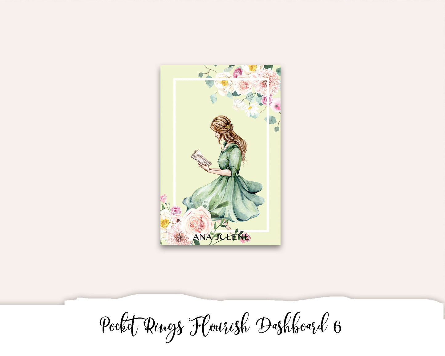 Pocket Rings Flourish Dashboard 6 Printable