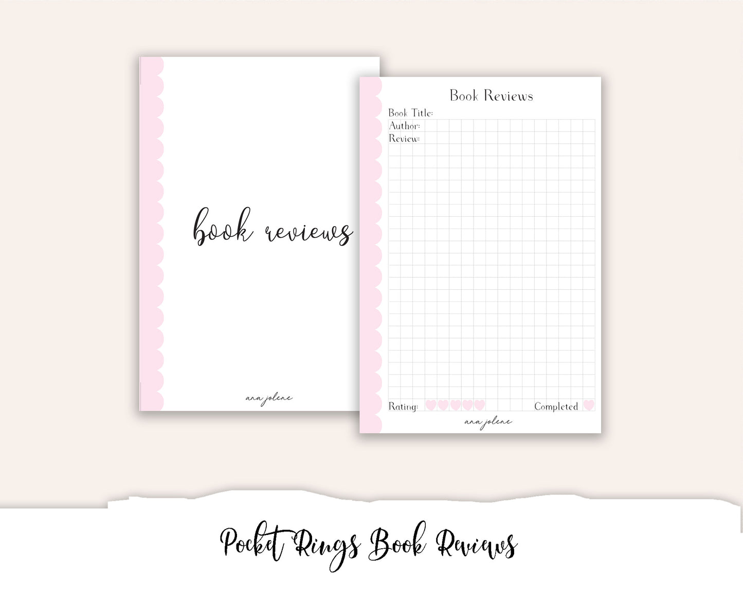 Pocket Rings Book Reviews Printable