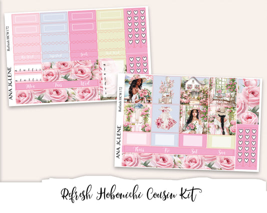 REFRESH  Hobonichi Cousin Weekly Planner Sticker Kit