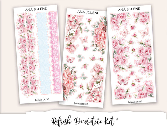 REFRESH Decorative Planner Sticker Kit