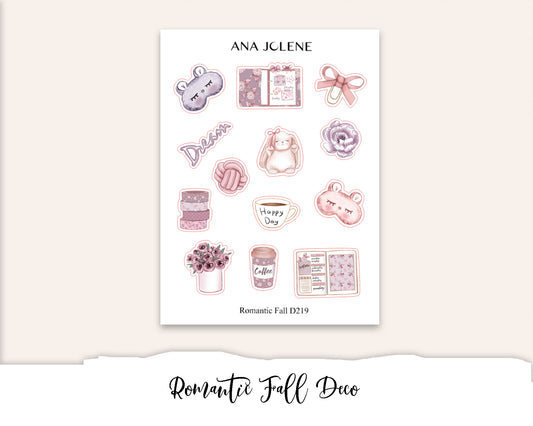 ROMANTIC FALL Deco Stickers