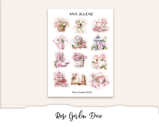 ROSE GARDEN Deco Stickers