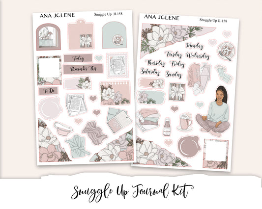 SNUGGLE UP Mini Journal Sticker Kit