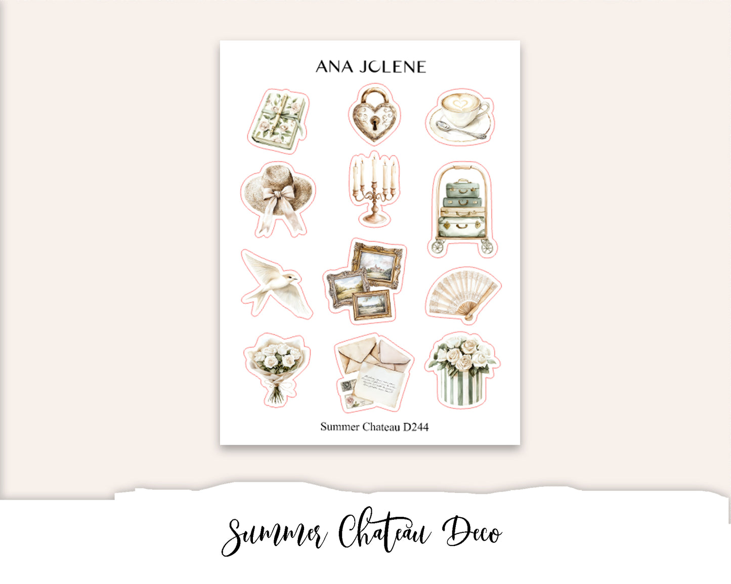 SUMMER CHATEAU Deco Stickers
