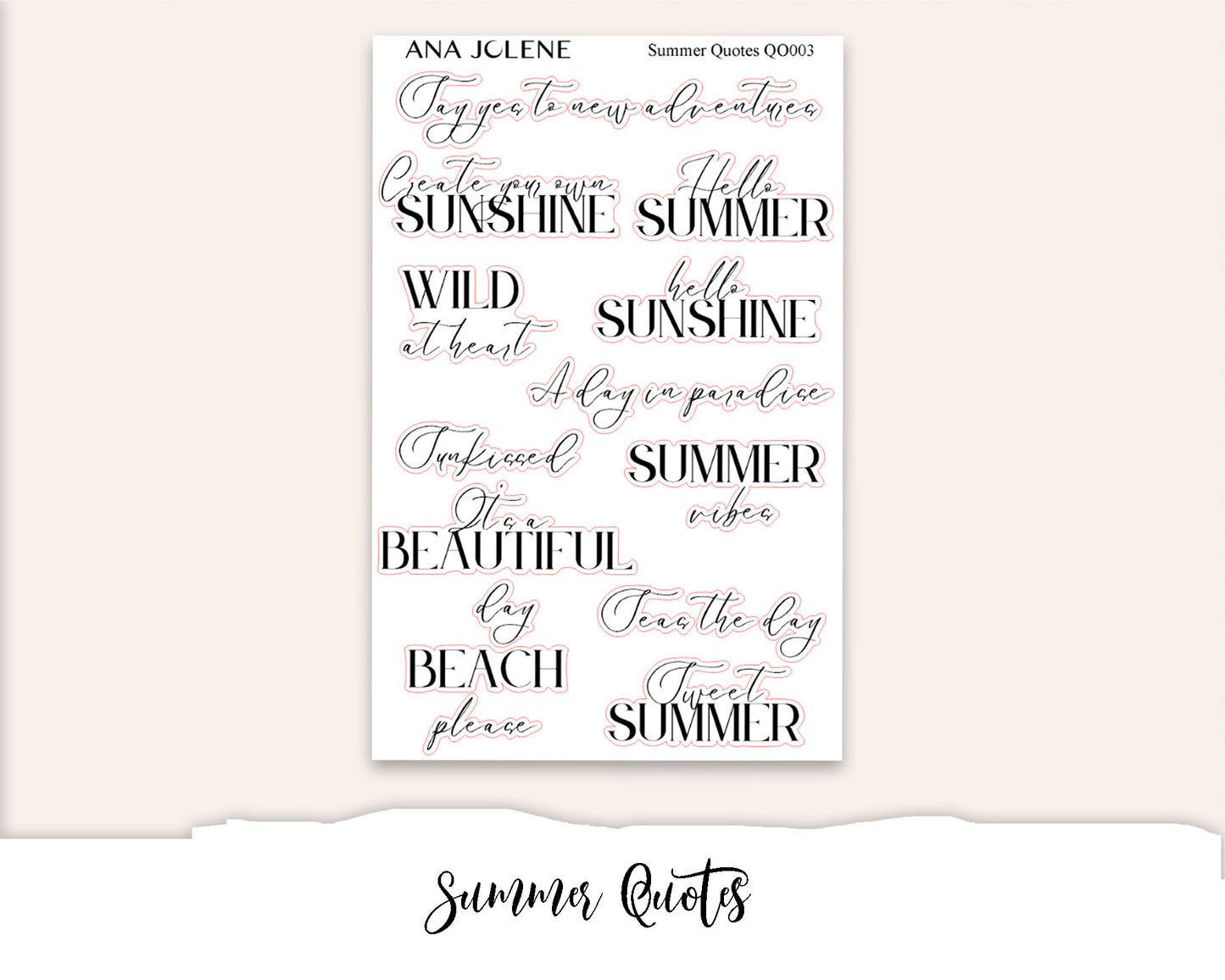 Seasonal Quotes