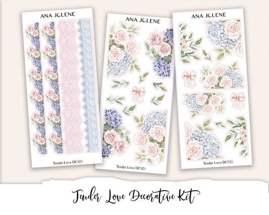 TENDER LOVE Decorative Planner Sticker Kit