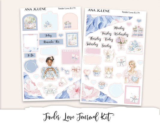 TENDER LOVE Mini Journal Sticker Kit