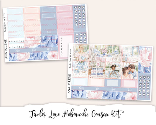 TENDER LOVE Hobonichi Cousin Weekly Planner Sticker Kit