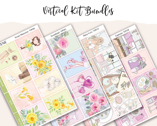 Vertical Weekly Planner Kit Bundle 5