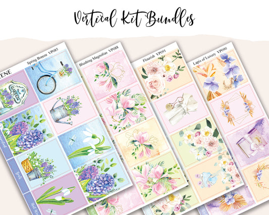 Vertical Weekly Planner Kit Bundle 6